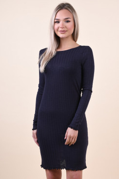 Rochie Dama Vero Moda Vmagathe Nille Ls Short Dress Night Sky